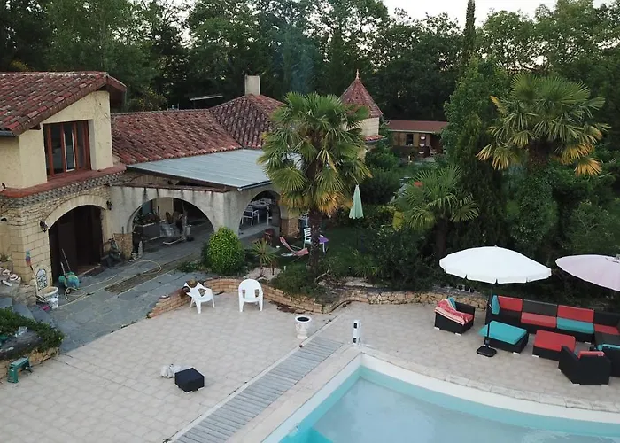 וילה Luxury Family In The Heart Of Gascony. Large Pool & Gorgeous View Tourdun